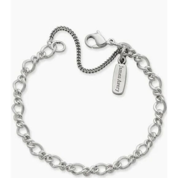 James Avery Jewelry - NEW James Avery Charm Bracelet Small .925 Sterling Silver Medium Twist Chain